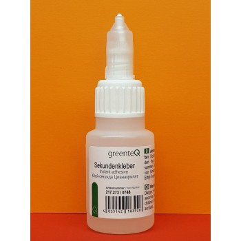 Клей секундний Універсальний ціанакрилатний, суперклей Greenteq (20 ml)